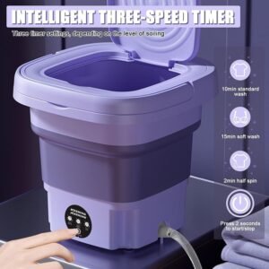 Folding  washing machine