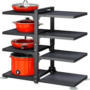 Organization & Storage, Rustproof Pot Lid Organizer (8 Tier, Square)