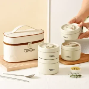 Portable insulated lunch box