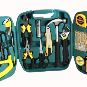27Pcs Multifunction Woodworking Tool Kit with Toolbox Screwdriver Set Knife Repair for Home